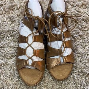 new Nine West cooper sandals size 8m